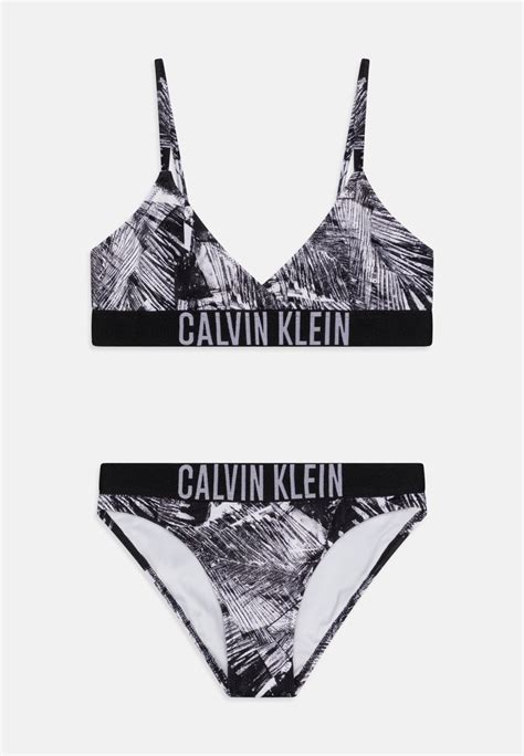 calvin klein bikini schwarz|calvin klein sunburst swimsuit.